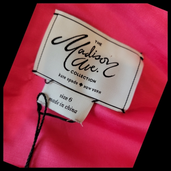 🆕️Kate Spade Keaton Pinkswirl Dress 6 - Picture 6 of 11